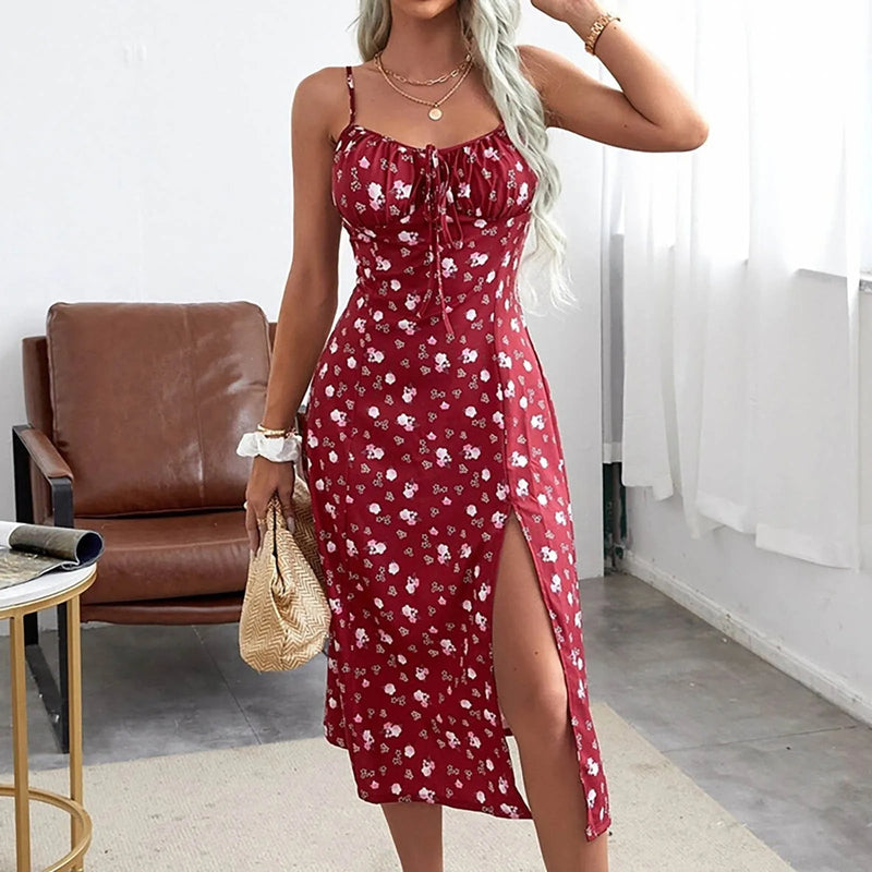 Vestido Midi Floral