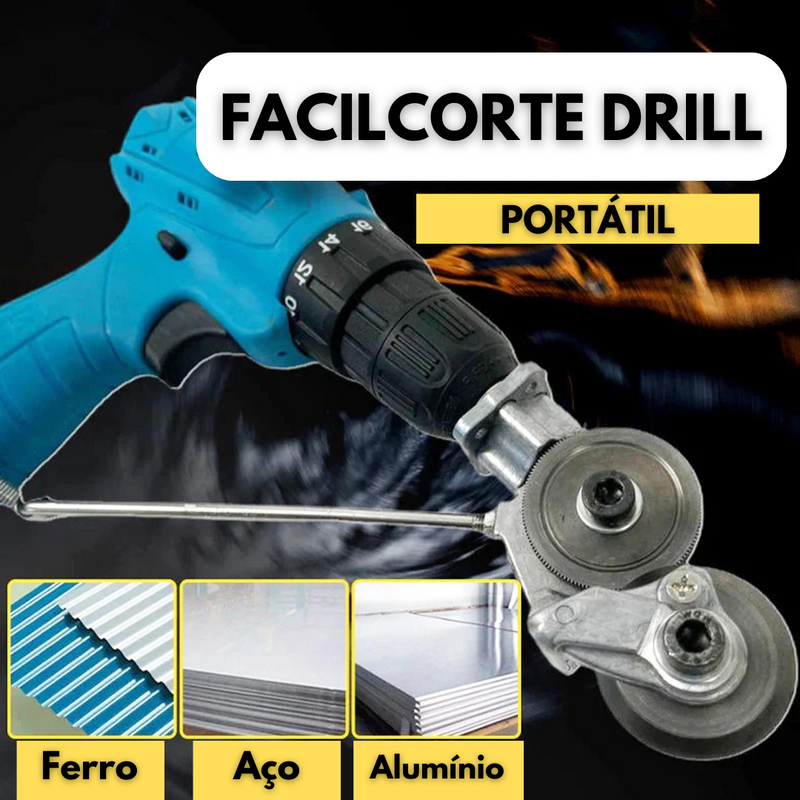 FacilCorte Drill (Adapta em qualquer furadeira)