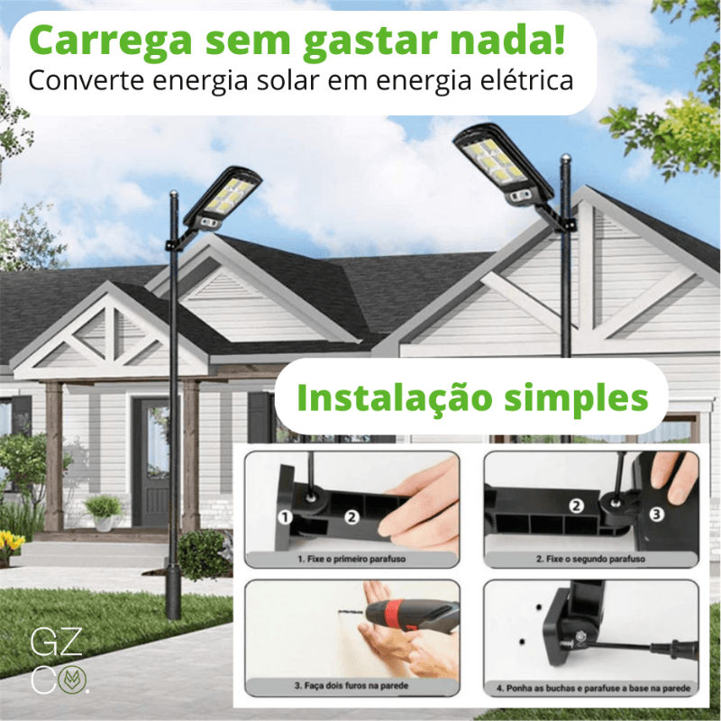 Ultra Refletor Solar LED Sustentável