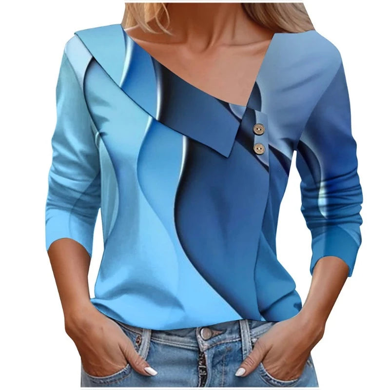 Blusa Feminina de Manga 3/4 Cortelle