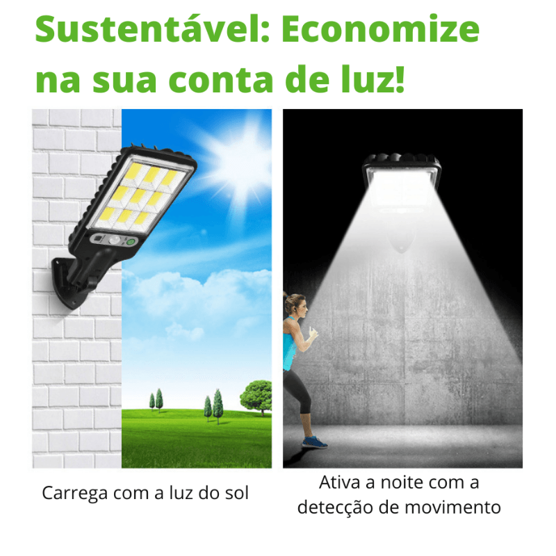 Ultra Refletor Solar LED Sustentável