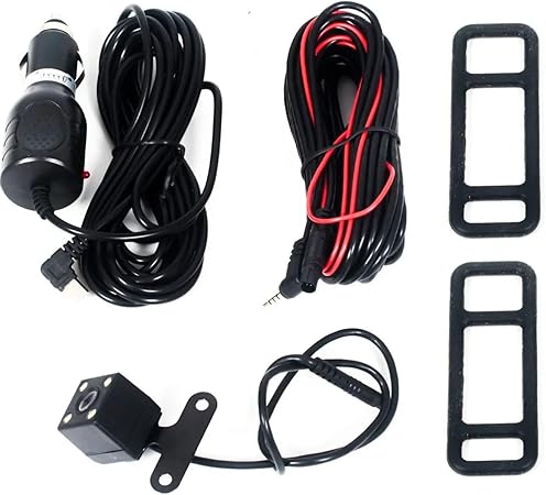 Kit Retrovisor Automotivo com Tela 4 Polegadas e Camera de Ré Colorida com Linhas Distância