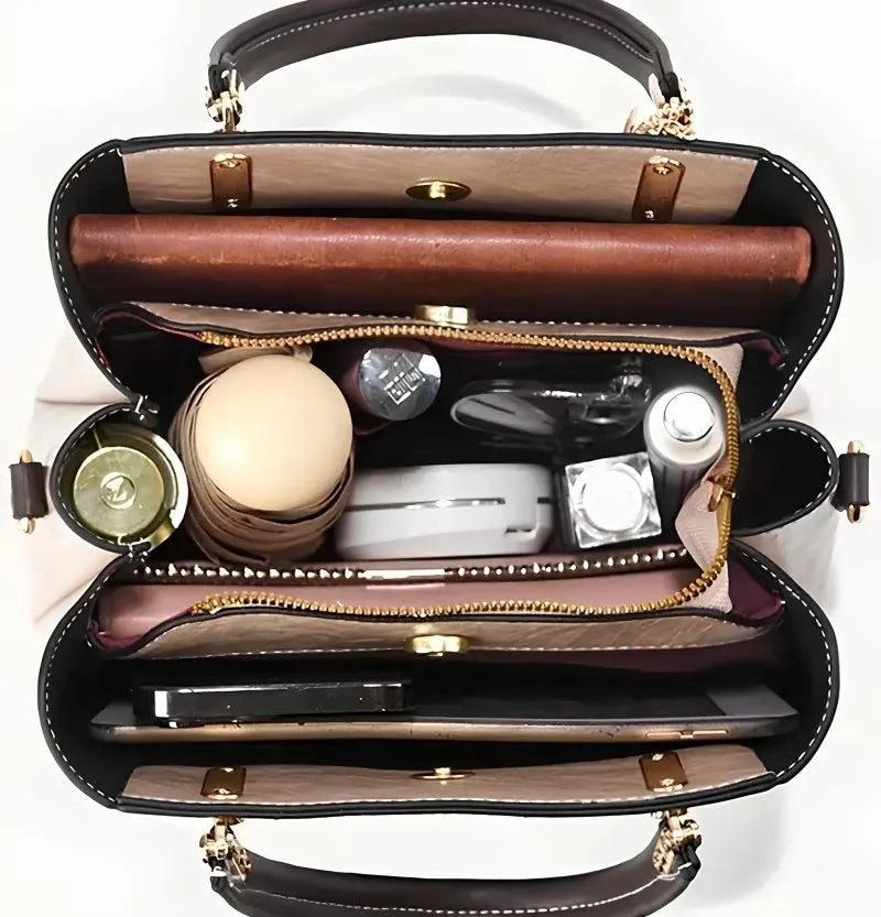 Bolsa Elegante com Toque Vintage