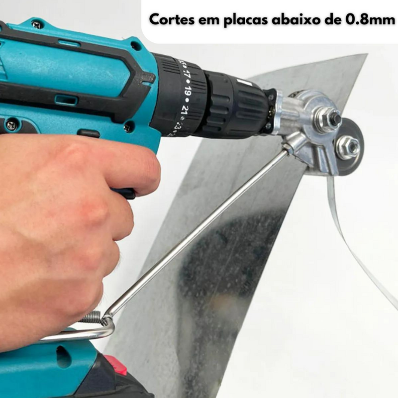 FacilCorte Drill (Adapta em qualquer furadeira)