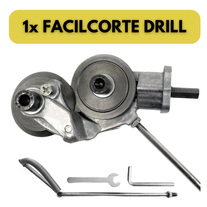 FacilCorte Drill (Adapta em qualquer furadeira)