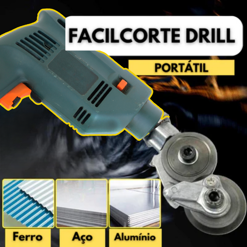 FacilCorte Drill (Adapta em qualquer furadeira)