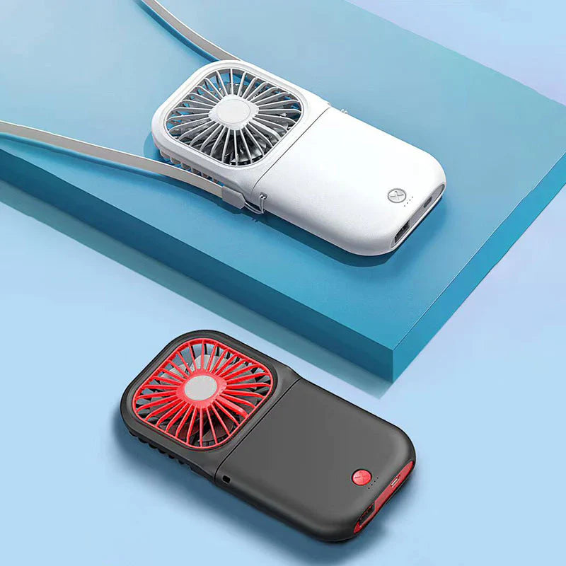 Mini Ventilador Multifunções Portátil