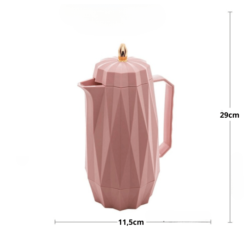 Garrafa Térmica Pink Diamond 1000ml