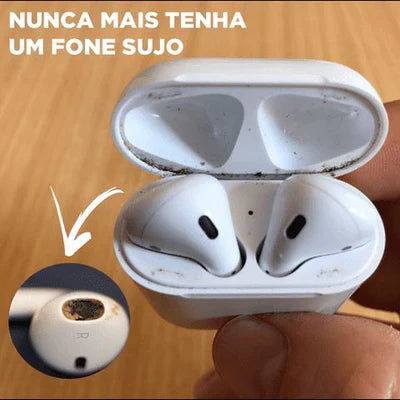 Limpador Multifuncional para Fones de Ouvido- AirCleaner